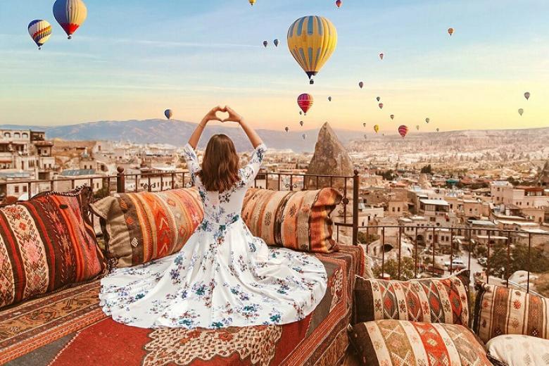 Ngắm khinh khí cầu ở Thổ Nhĩ Kỳ