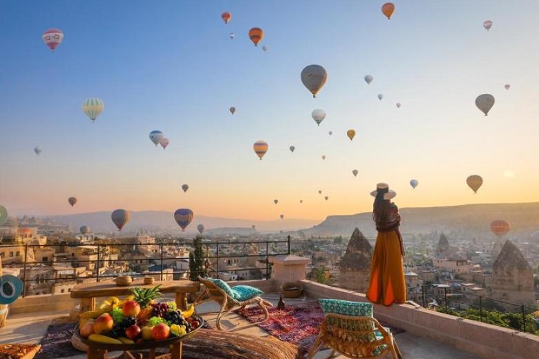 Ngắm khinh khí cầu ở Thổ Nhĩ Kỳ