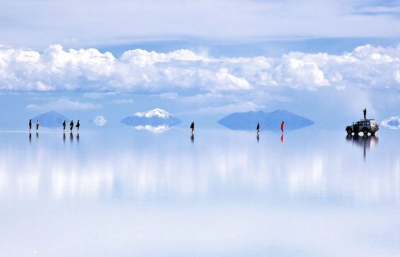 Salar de Uyuni vốn là sa mạc muối lớn nhất thế giới
