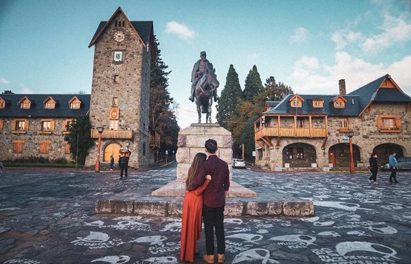 Thị trấn Bariloche với cảnh quan yên bình