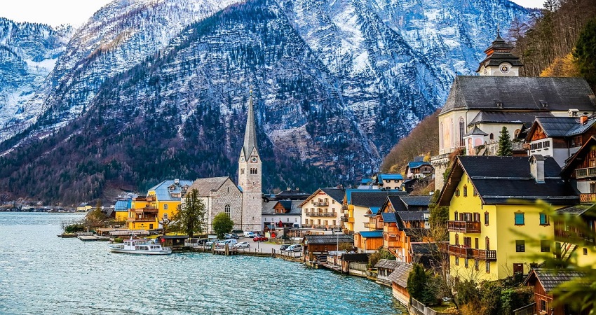 Làng Hallstatt Nước Áo