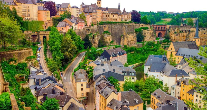 Phố cổ Luxembourg