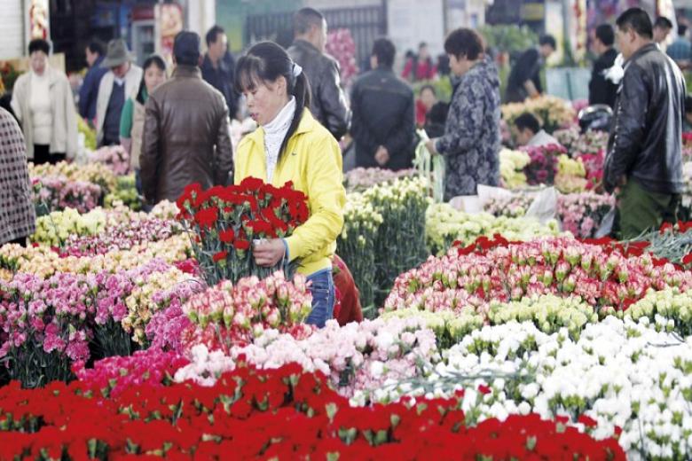 Chợ hoa Đấu Nam