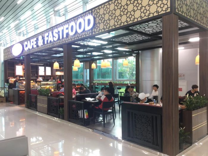 Quán cà phê gần sân bay Phú Quốc Sky Cafe & Fastfood nổi tiếng 