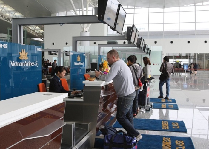 Hướng dẫn check in tại sân bay Nội Bài - Làm thủ tục tại sân bay Nội Bài