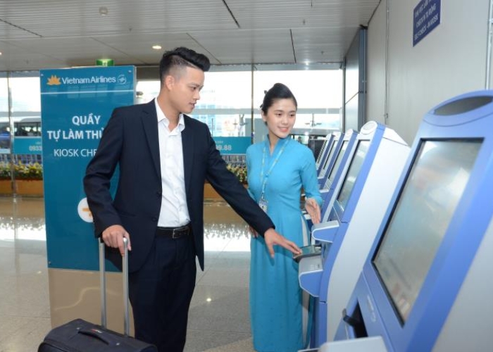 Hướng dẫn check in tại sân bay Nội Bài - Làm thủ tục check in tự động tại sân bay Nội Bài