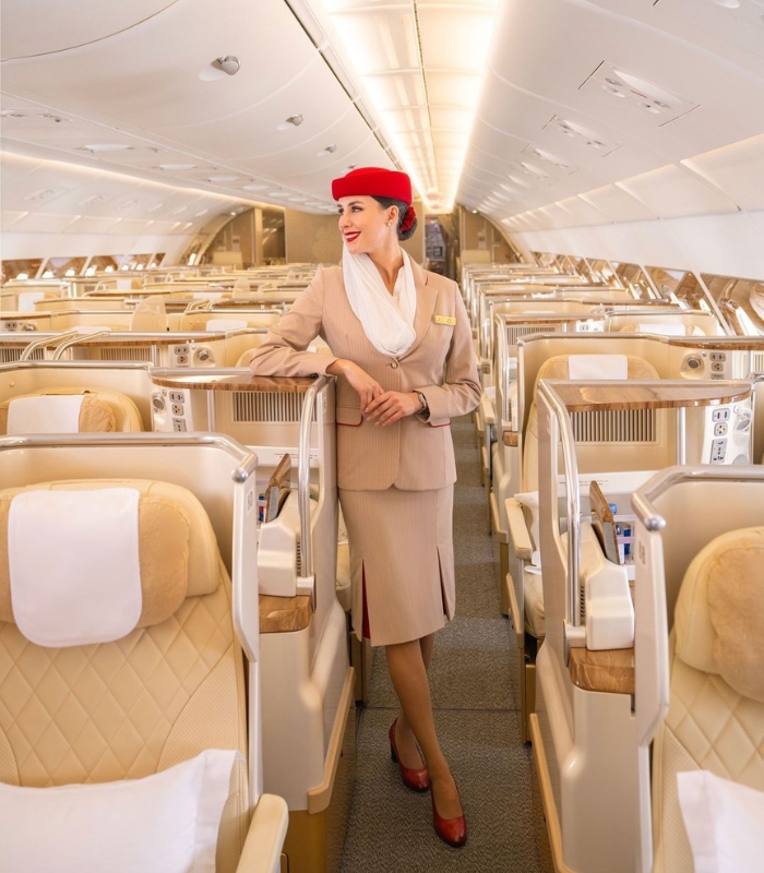 Hãng hàng không của Dubai - Emirates là hãng hàng không quốc tế của Dubai