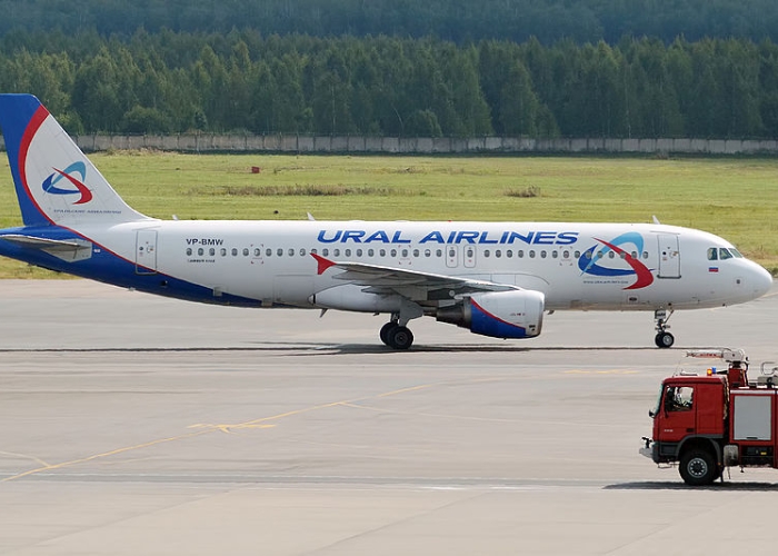 Hãng hàng không của Nga - Ural Airlines là hãng hàng không lớn thứ ba của Nga