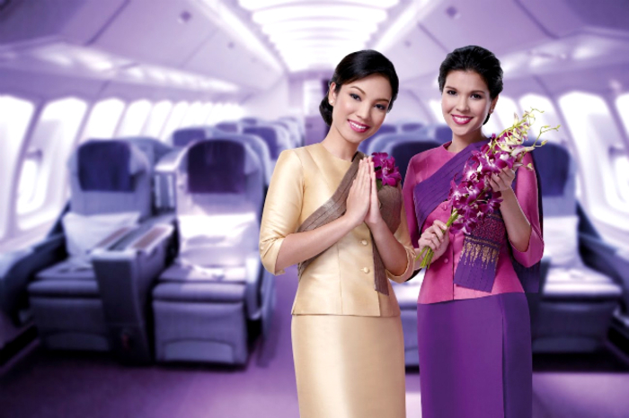 Thai Airways khai thác vé máy bay đến Phnom Penh từ Hà Nội hạng phổ thông với 1 điểm dừng