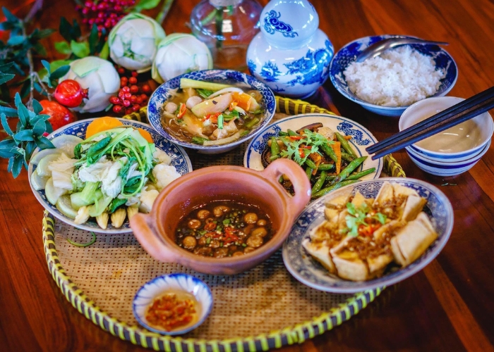 Nếu bạn đang tìm các món ăn thanh đạm có thể ghé quán cơm chay Liên Hoa