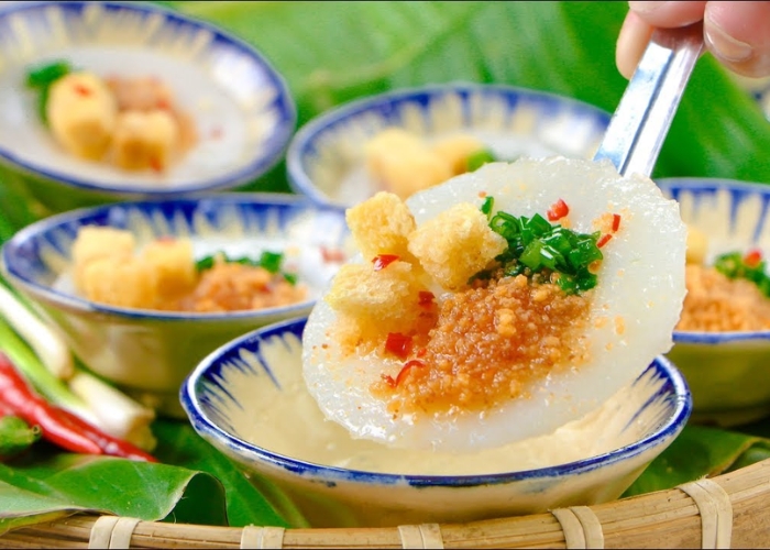 Quán Huế Xưa đặc biệt với món bánh bèo đậm đà hương vị miền Trung
