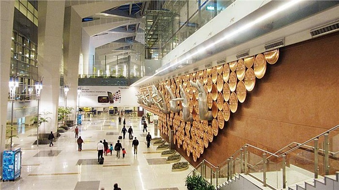 mua vé máy bay đi Ấn Độ dừng chân ở sân bay Indira Gandhi