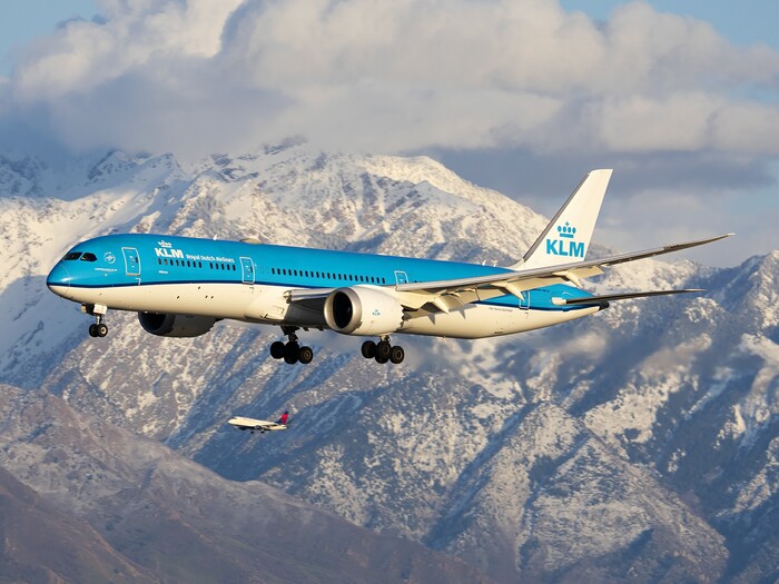 KLM đầu năm nay đã soán ngôi Iberia Airlines trở thành hãng hàng không đúng giờ nhất thế giới. Ảnh: Airways Magazine