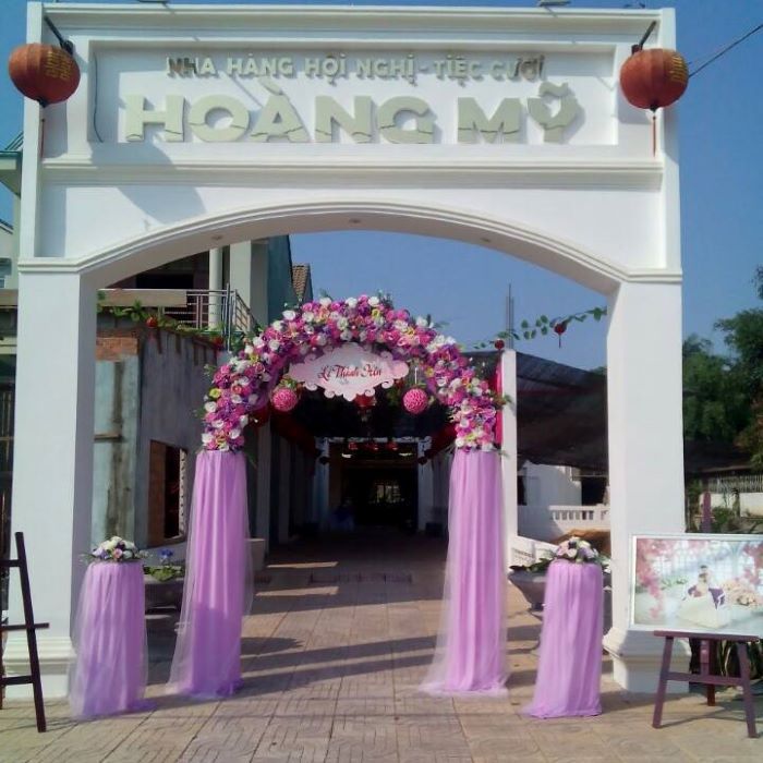 Địa điểm tổ chức đám cưới ở quán ăn ngon gần sân bay Chu Lai