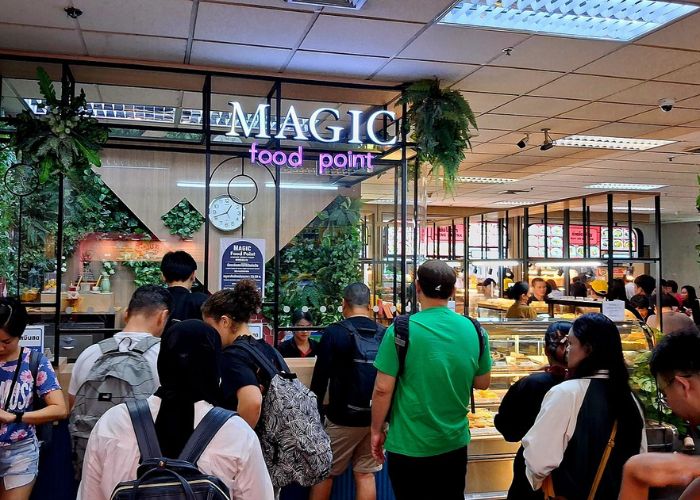 Magic Food Point trong sân bay Suvarnabhumi Bangkok