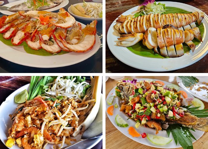 Quán ăn ngon gần sân bay Suvarnabhumi Bangkok - Ban Klang Nam 3