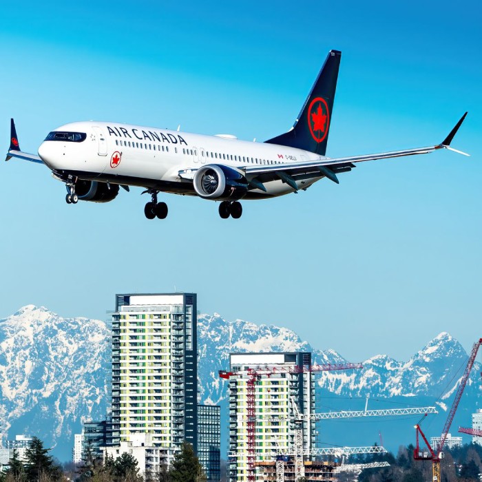 sân bay có cảnh đẹp nhất thế giới khi hạ cánh tại Vancouver
