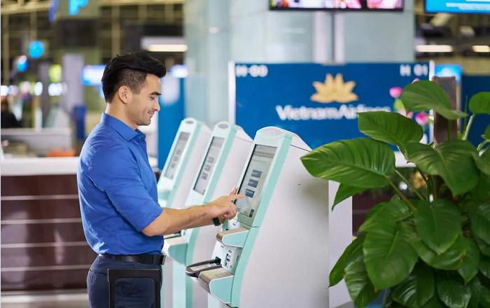 cách check-in tại sân bay mùa dịch: Auto check-in được thực hiện sau khi hành khách mua vé online thành công, màn hình các thiết bị di động sẽ hiển thị thông tin