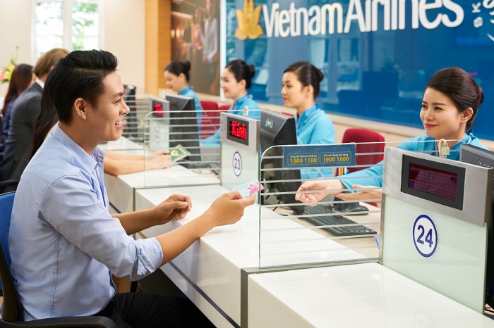 vé máy bay Hà Nội Sài Gòn Vietnam Airlines 