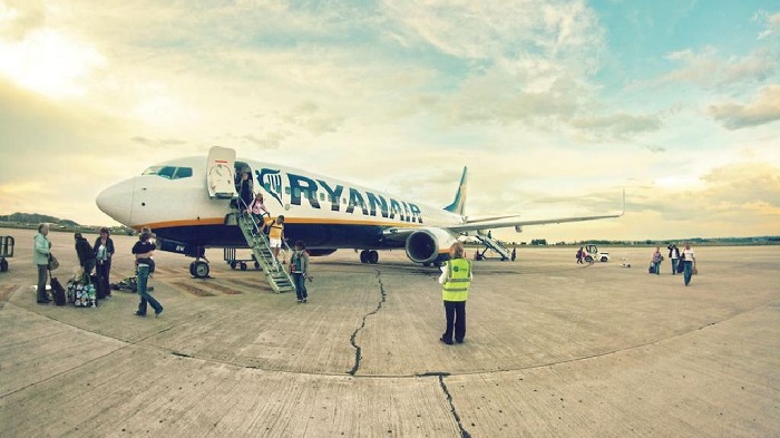 hãng hàng không giá rẻ trên thế giới: Ryanair Airlines