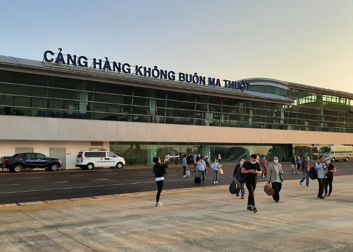 Check-in sân bay Buôn Ma Thuột - Sân bay Buôn Ma Thuột là cửa kết nối chính ở Tây Nguyên