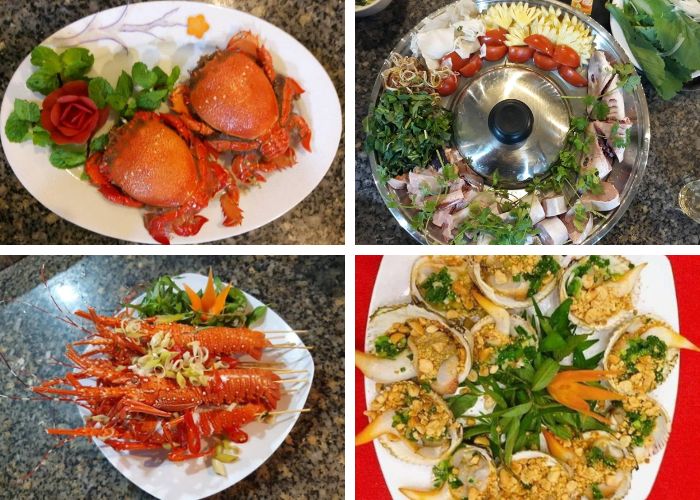 Quán ngon gần sân bay Tuy Hòa - Hải sản Năm Ánh