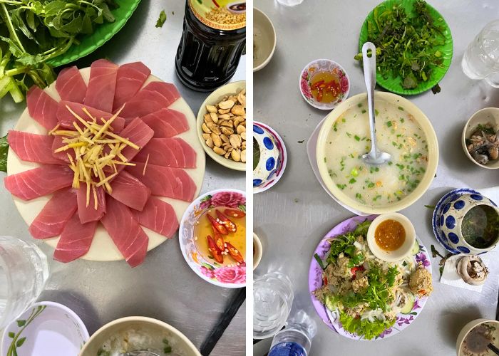Quán ngon gần sân bay Tuy Hòa - Quán Bà Tám