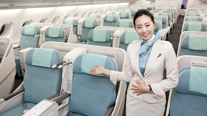 Các hạng ghế hãng hàng không Korean Air