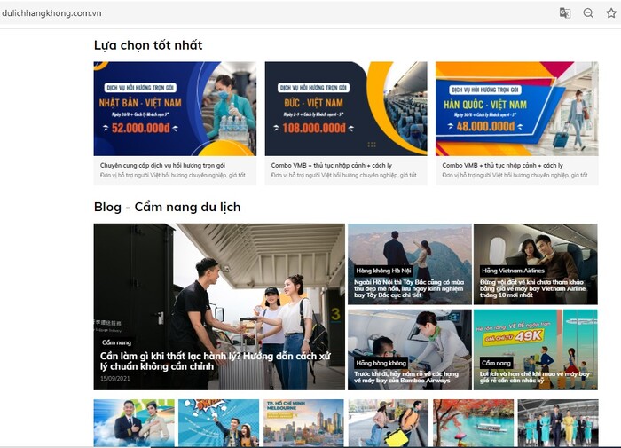 trang web bán vé máy bay online: Nhằm đem lại những trải nghiệm tốt nghiệp, dulichhangkhong.com.vn đang dần trở thành địa điểm đặt vé online của nhiều hành khách. 