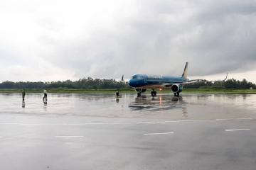 10 sân bay tạm ngừng hoạt động do ảnh hưởng của bão Noru