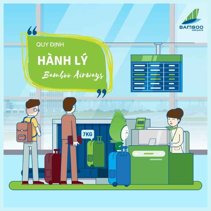 quy định mua thêm hành lý ký gửi ở sân bay của Bamboo Airways