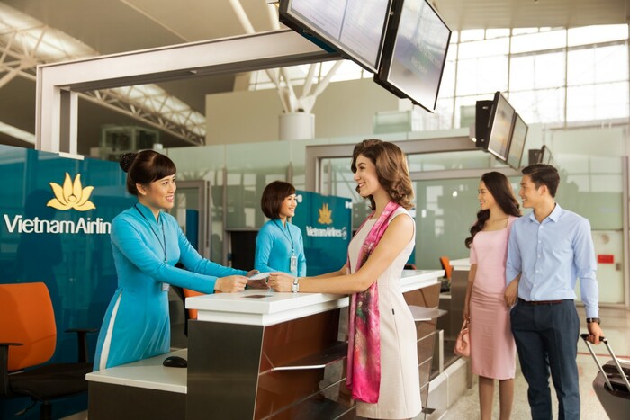 mua thêm hành lý ký gửi ở sân bay của Vietnam Airlines