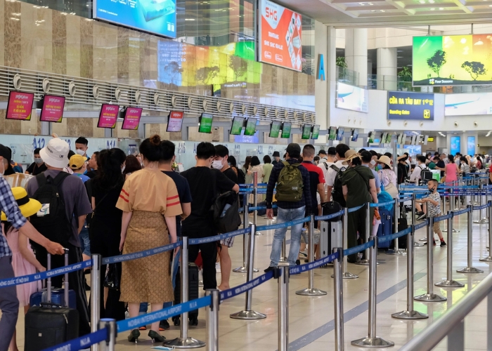 Quy trình check-in tại sân bay Nội Bài