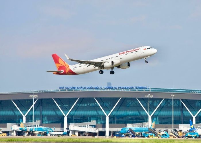 Đường bay nội địa của Sun PhuQuoc Airways