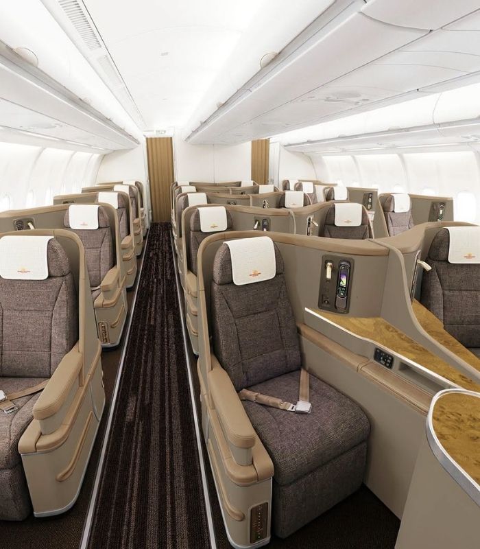 Phong cách thiết kế cabin của Sun PhuQuoc Airways