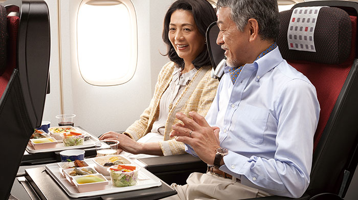 Mọi điều về hãng hàng không Japan Airlines: suất ăn