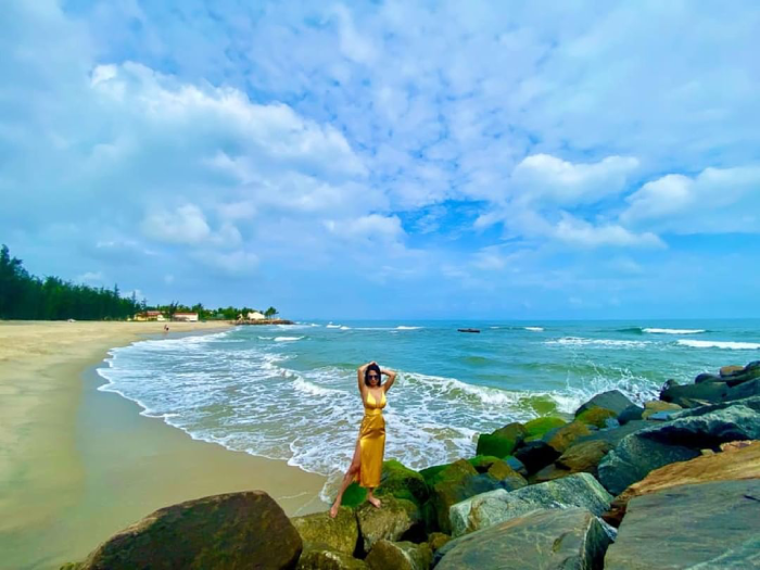 Cửa Đại là bãi biển ở Hội An thu hút rất đông du khách vào mỗi mùa hè