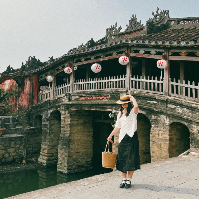 Địa điểm sống ảo ở Hội An Chùa Cầu thu hút đông đảo du khách
