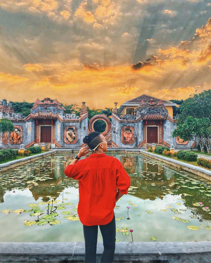 Chùa Tam Quan Bà Mụ địa điểm sống ảo ở Hội An mang vẻ đẹp trầm mặc và cổ kính
