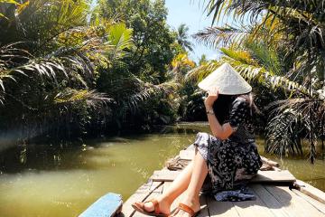 Du lịch sinh thái Cồn Quy - Khám phá thiên đường xứ dừa Bến Tre