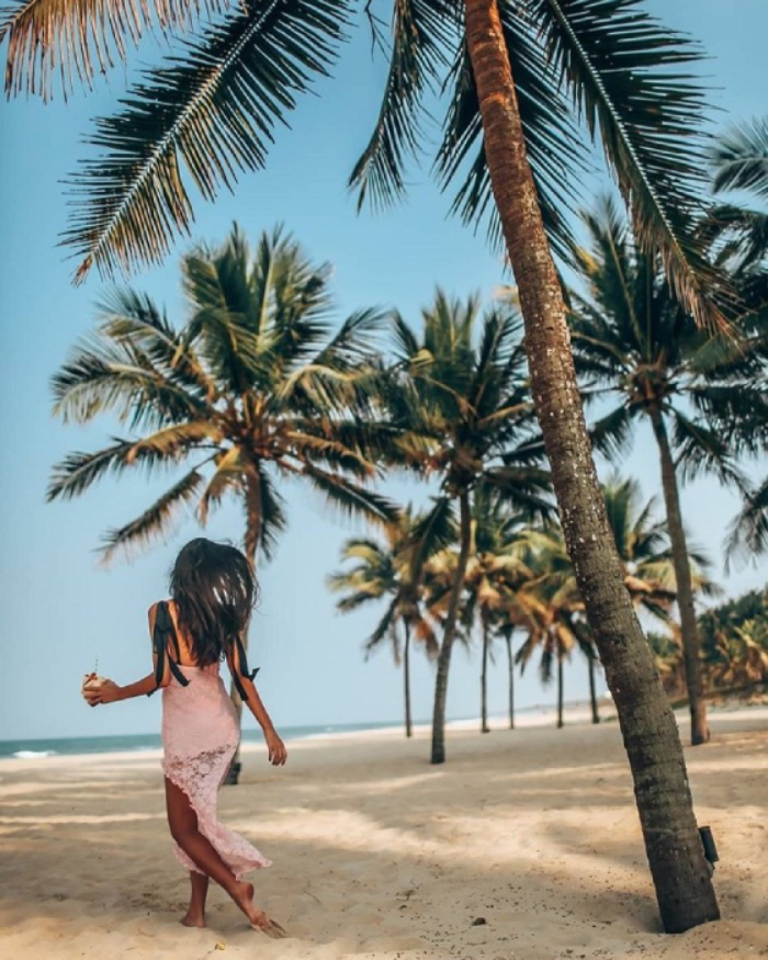 Vẻ đẹp của bãi biển ở Hội An Hà My