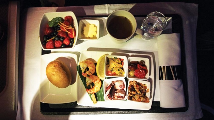 Bữa ăn trên các chuyến bay của Air New Zealand
