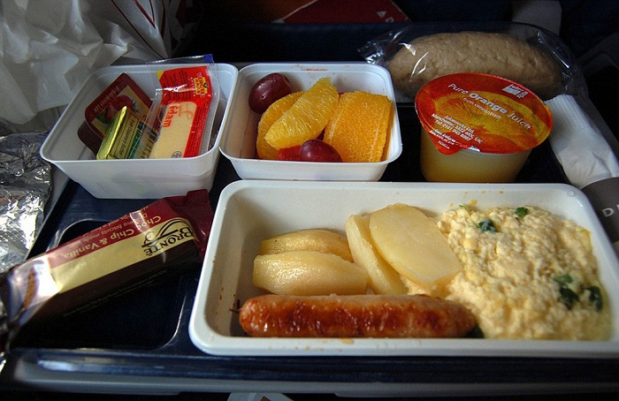 Bữa ăn trên các chuyến bay của delta Airlines