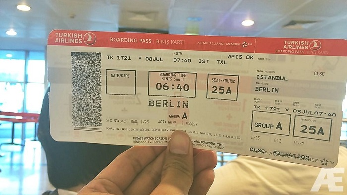 kinh nghiệm mua vé máy bay đi Đức hãng Turkish Airlines