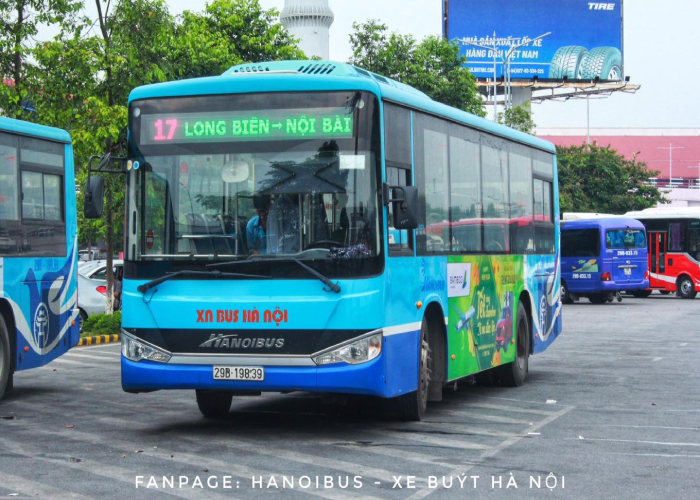 Các phương tiện hỗ trợ du khách di chuyển từ sân bay Nội Bài về Cầu Long Biên