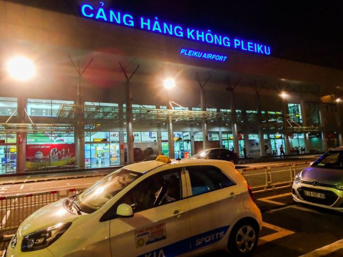 Thời gian di chuyển và hướng dẫn di chuyển từ sân bay pleiku về trung tâm thành phố
