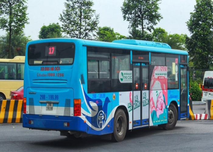 Di chuyển từ sân bay Nội Bài về chợ Đồng Xuân bằng xe buýt