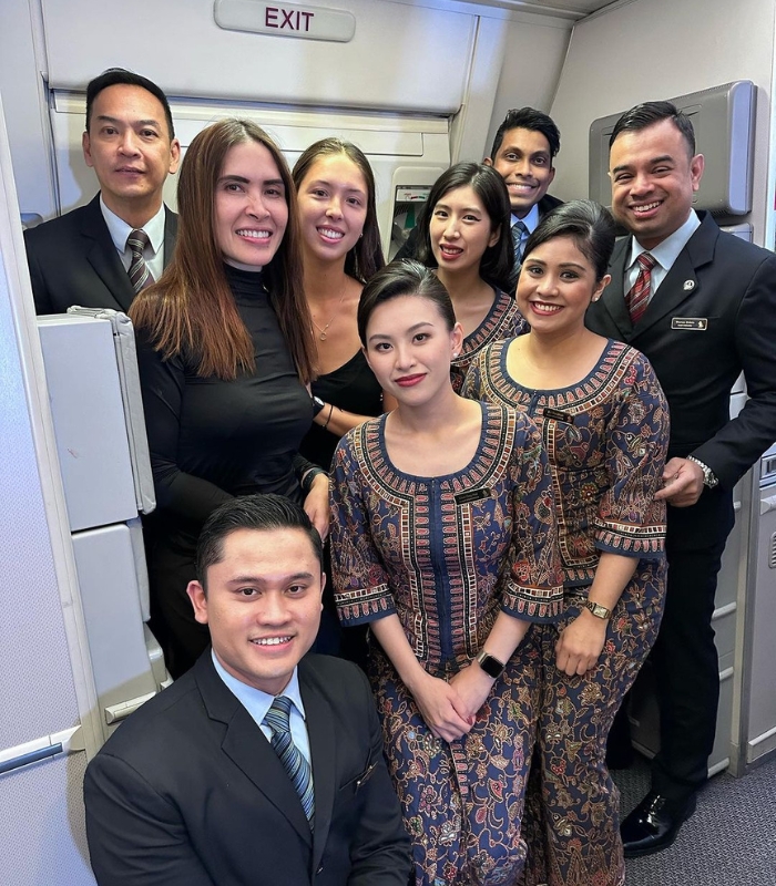 Hãng hàng không của Singapore - Singapore Airlines với đội ngũ nhân viên nhiệt tình