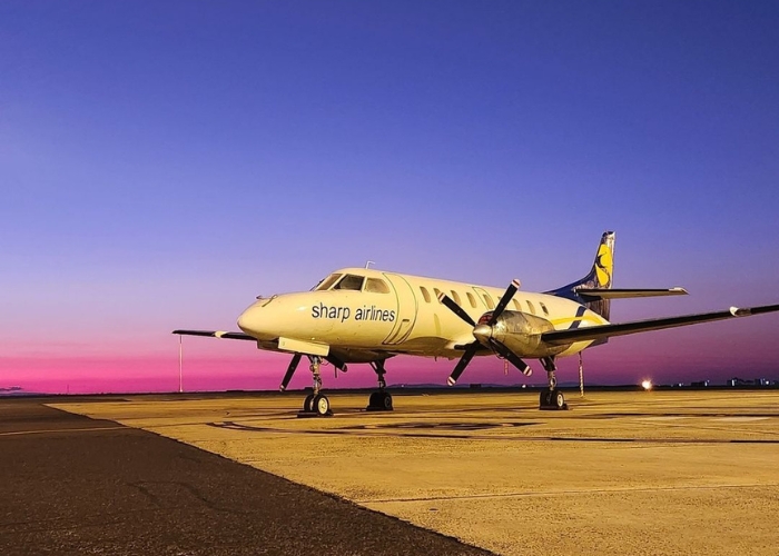 Hãng hàng không của Úc - Sharp Airlines cung cấp các chuyến bay nội địa của Úc