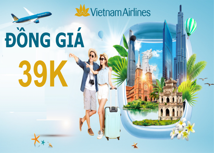 Tìm kiếm vé máy bay TPHCM đi Cà Mau giá tốt tại chương tình khuyến mãi Vietnam Airlines 